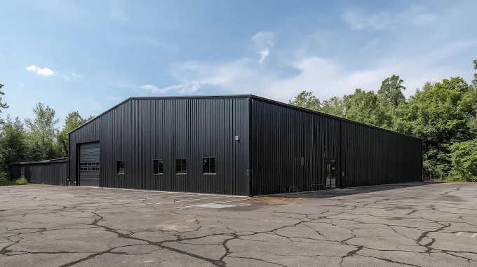 Large commercial warehouse building constructed by Horn Construction Group in Middle Tennessee